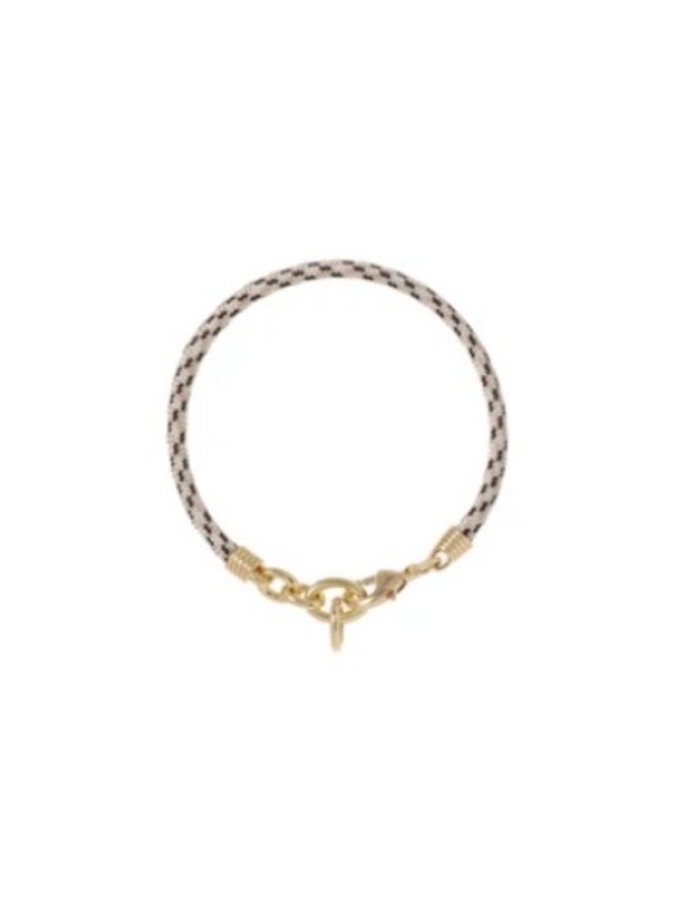 ROXANNE ASSOULIN The Happy Cord Charm Bracelet without charm in sesame firm pric